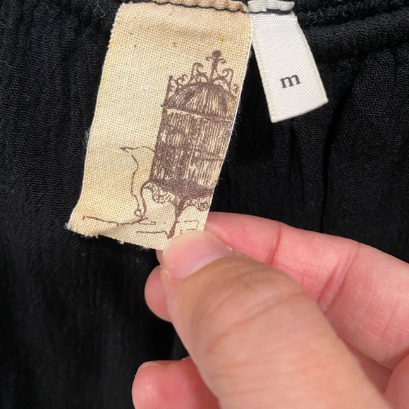 Black off the shoulder cantina dress - Picture 5 of 5